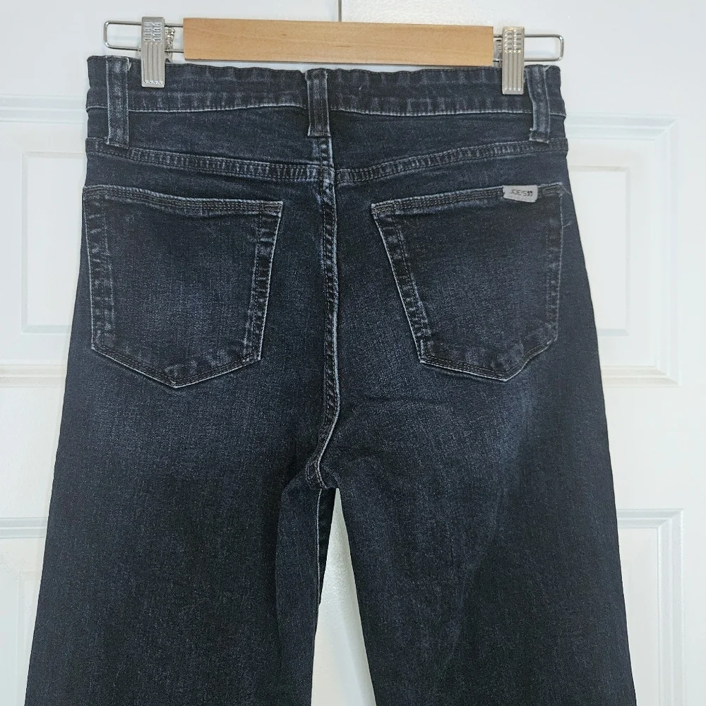 Joe's Flare Mid Rise Dark Stretch Veles Jeans 28 / 6 - Picture 7 of 7